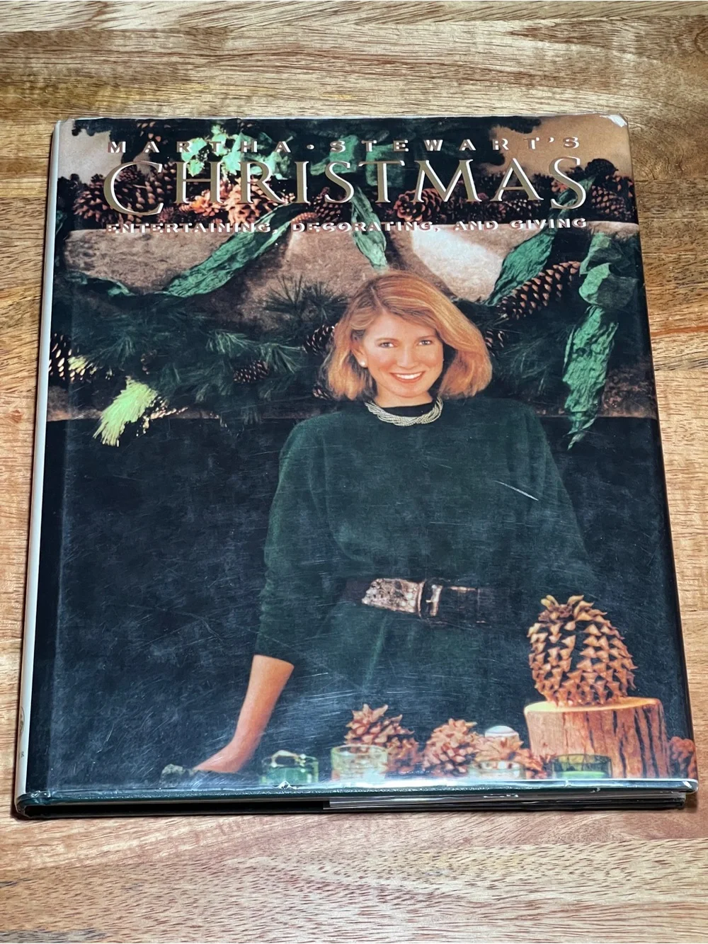Christmas Entertaining Decorating & Giving Hardcover Vintage